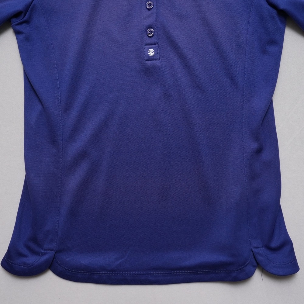 IZOD Golf Polo Women XS Purple Short Sleeve Performance Moisture Wicking - Picture 3 of 13